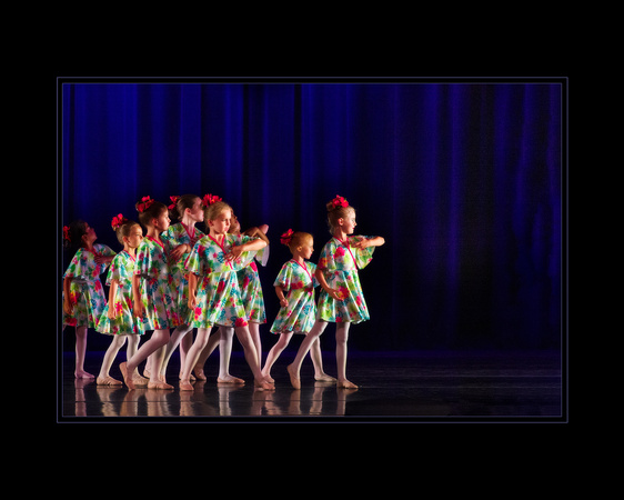 Little Dancers Coming on Stage